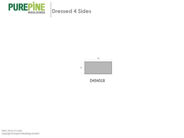D4S DRESSING  50 x 25mm H3 K/D X 4.8MTRS