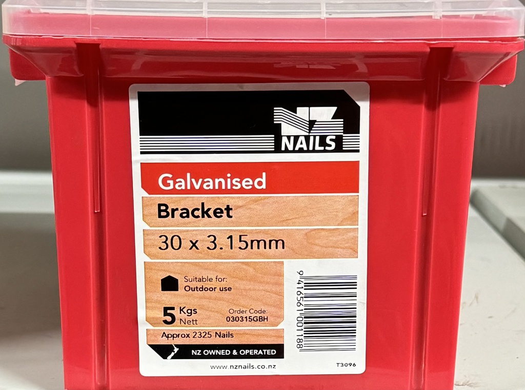 [HEN467] NAIL 5KG 30mm PRODUCT NAILS GALV