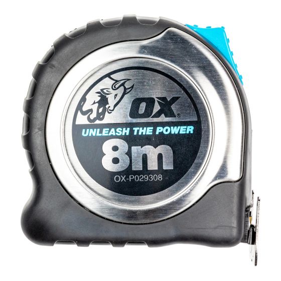 [OXT055] OX PRO SS TAPE MEASURE - 8MTR