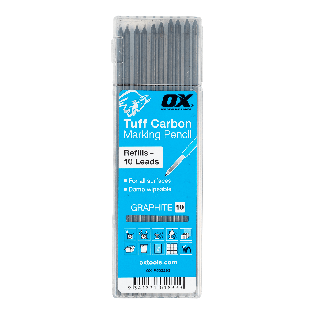OX TUFF CARBON GRAPHITE LEAD 10PK