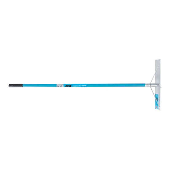 [OXT073] OX ALUMINIUM CONCRETE RAKE 495X102MM