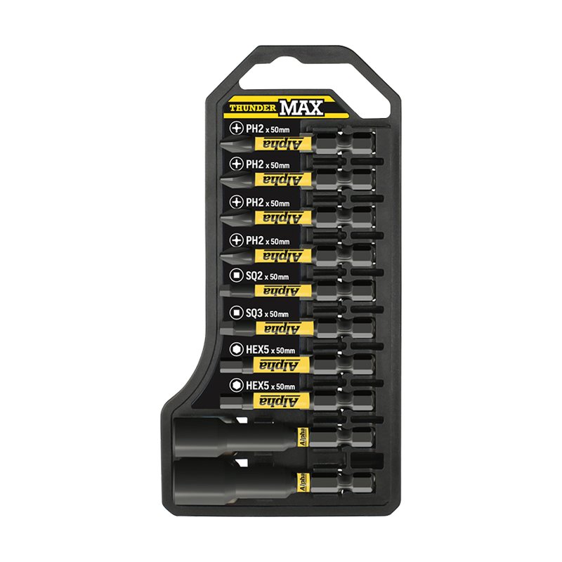 ALPHA TORSION BIT HANDY KIT 10pc