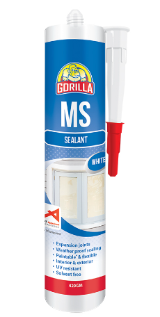 SOUDAL GORILLA MS SEALANT 420GR WHITE