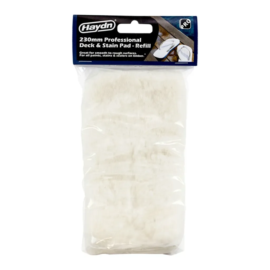 230MM DECK & STAIN WOOL APPLICATOR - REFILL