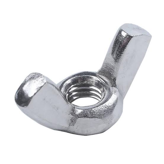 NUTS 12mm WING STAINLESS 316