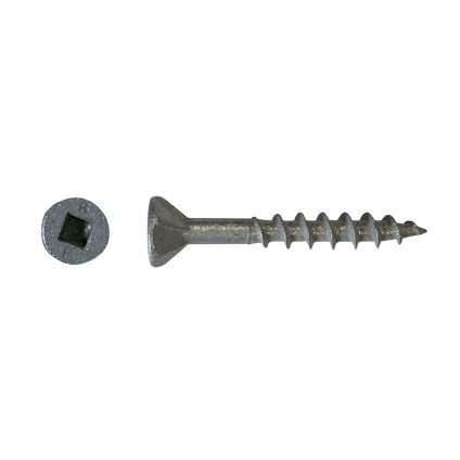 SCREW S/FAST CSK SQ GALV 8 x 32 (200)