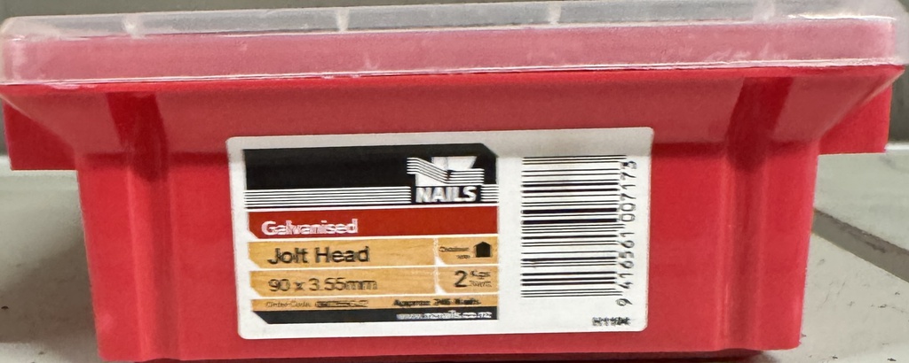 NAIL 2KG  90 x 3.55mm JOLT HEAD