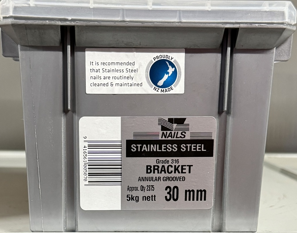 [302PRODUCT] NAIL 5KG 30MM PRODUCT STAINLESS A/G