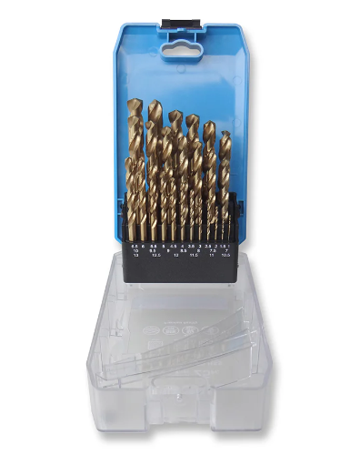 TUSK DRILL SET 1.0-13mm METAL 25PACK