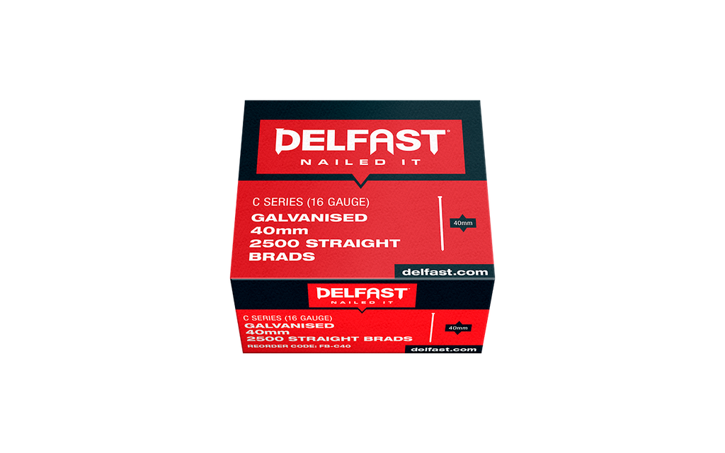 [367367] DELFAST GALV FINISHING STRGHT 40mm 2500