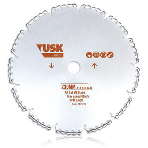 [TAC180] SAW BLADE TUSK VB ALL CUT 180mm
