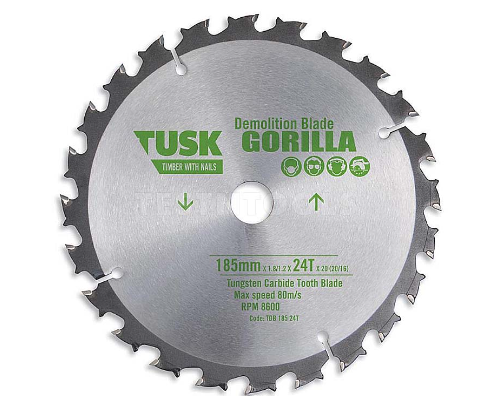 [104269] SAW BLADE TUSK CARBIDE 254mm 60T