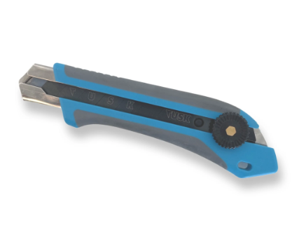 TUSK 25mm SNAP OFF KNIFE R/LOCK 1PC PACK