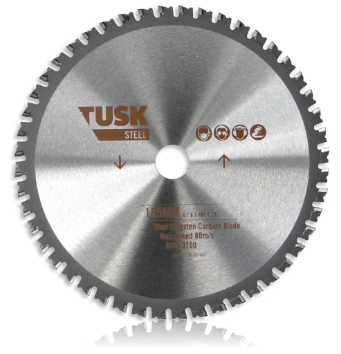 TUSK TUNGSTEN CARBIDE BLADES 185X1.6X48T