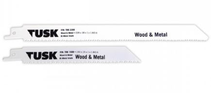 TUSK SABRA SAW BLADE 150x19 5PC WOOD/MET