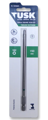 [104700] TUSK TORISON BITS SQ2 150mm 1pc