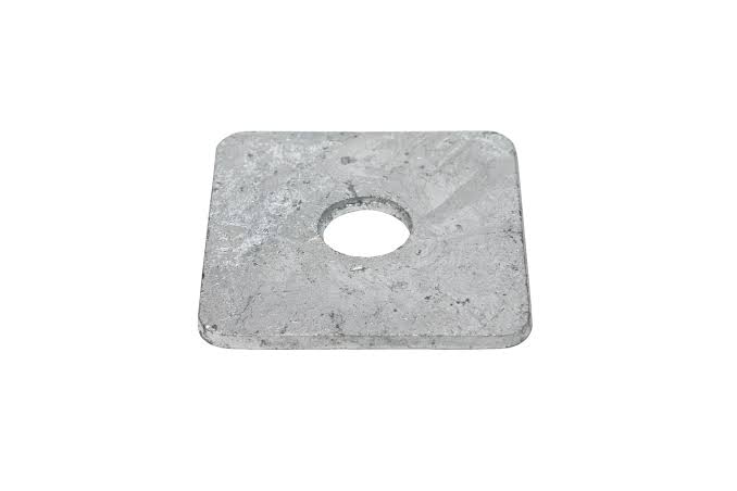 WASHER SQ M20 X 50 X 50 X 3mm GALV