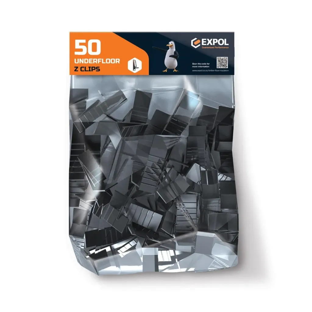 [ZCLIP] EXPOL U/FLOOR INSULATION FIXING 50 BAG