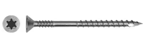 SCREW 10 x 60 CSK DECKSCREW S/S 1000 316