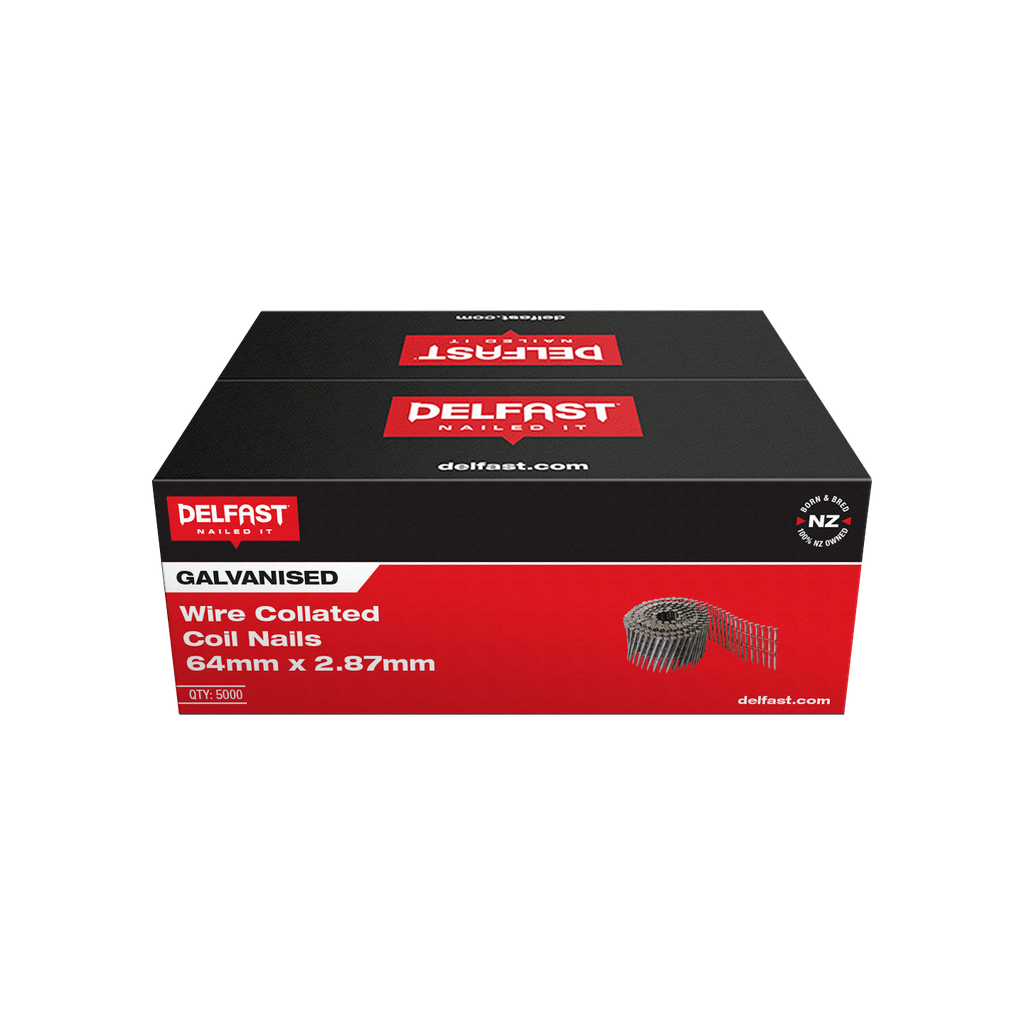 [HSV281] DELFAST COIL 64 x 2.87mm RING GALV(5000)