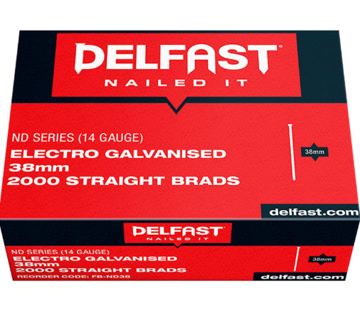[366366] DELFAST GALV FINISHING STRGHT 38mm 2500