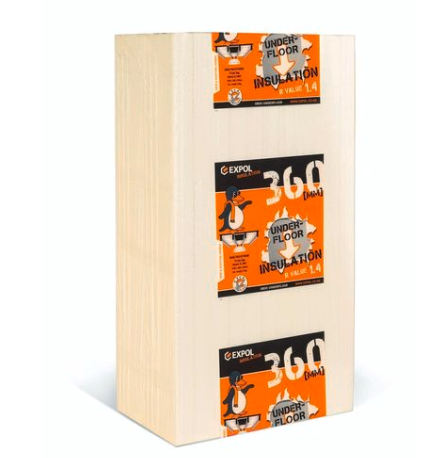 [E60360] EXPOL R1.4 WHITE UNDERFLOOR 5.18m² 1200 x 360 x 60mm (12PC)