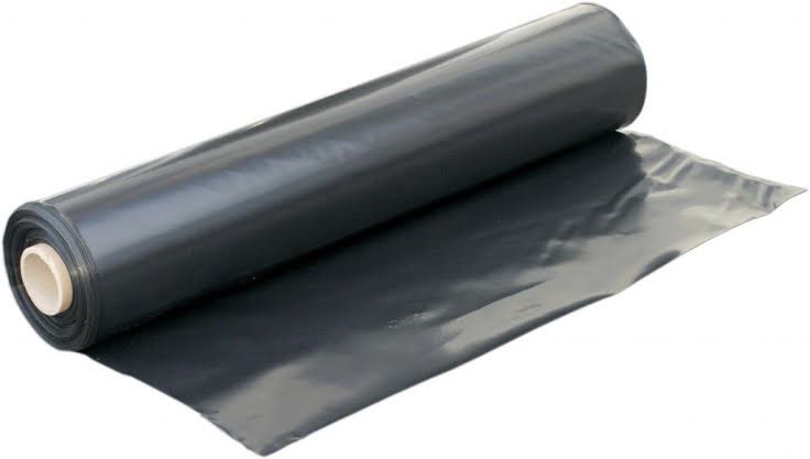 [PBP250410.50] POLYTHENE BLACK 250mu 4m x 10m  (40sqm)