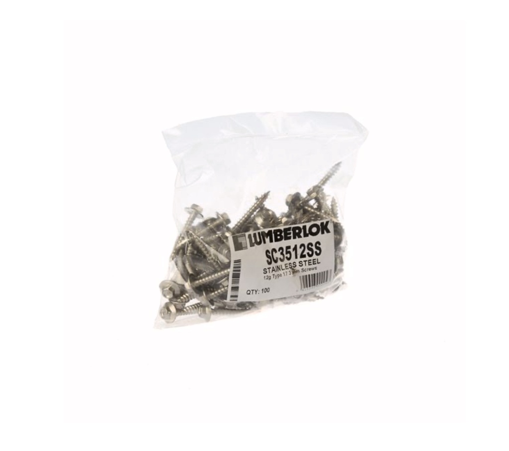 [SC3512SS] JOIST HANGER SCREWS 12G X 35MM S/STEEL