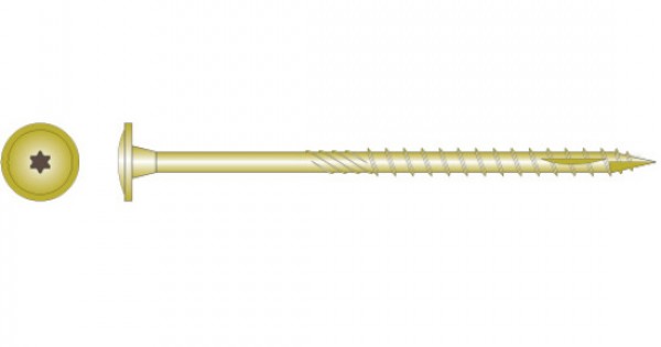 [110520] SCREW PAN SKARA TORX M10 x 160mm LOOSE