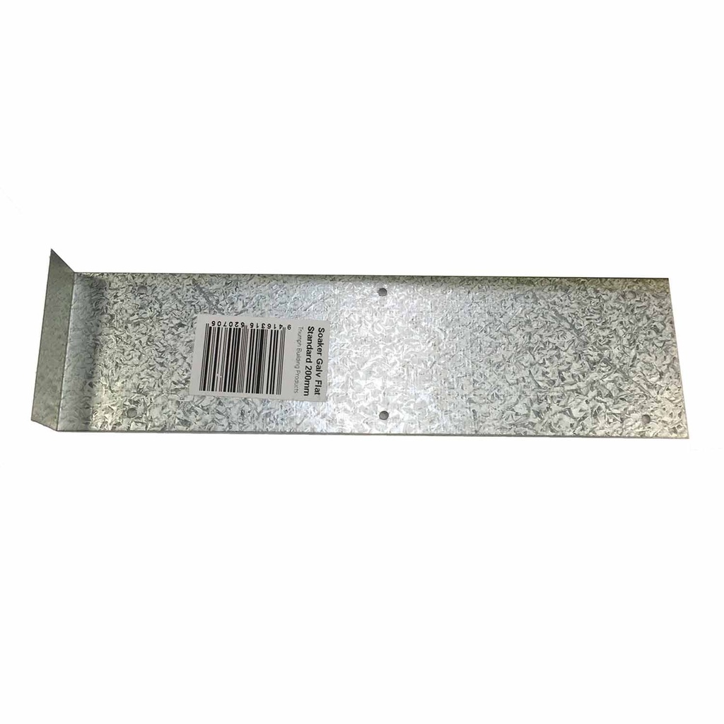 SOAKER FLAT W/BOARD GALV 300 X 45mm