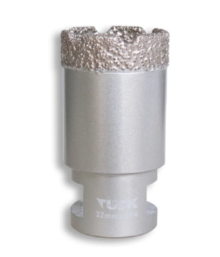 TUSK PORCELAIN DRILL VB CORE BITS 32mm x M14