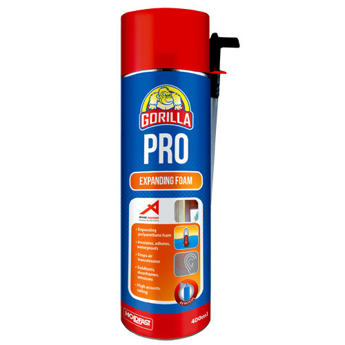 SOUDAL GORILLA PRO EXPANDING FOAM 400ML