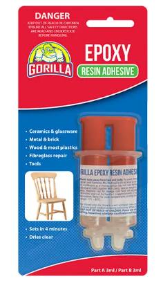 HOLDFAST GORILLA EPOXY 4 MINUTE CURE 6ML