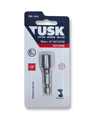 TUSK NUTSETTER 1/4" 65mm MAGNETIC 1pc