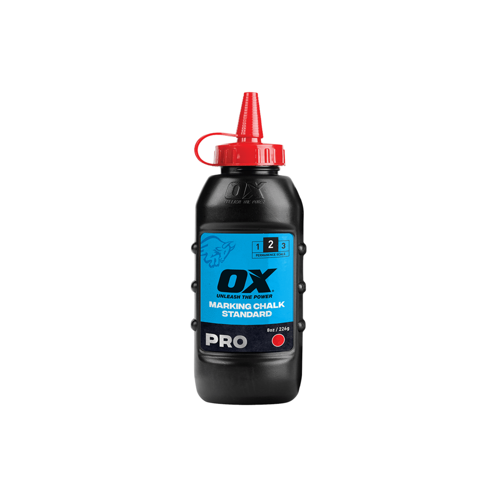 [OX-P025701] OX PRO RED CHALK REFILL 226G/8OZ