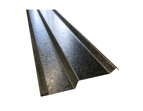 [T-50270] FLASHING GALV " Z " (12MM) 2.4MTRS