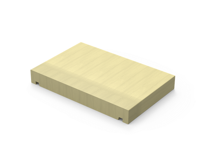 PRIMED H3.1 FASCIA GROOVED 250 x 40MM x 6.1MTRS