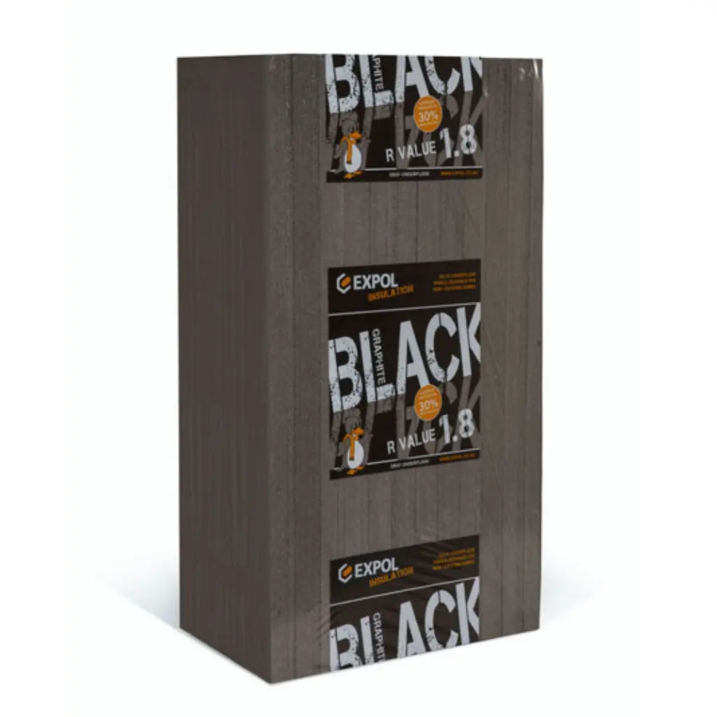 EXPOL R1.8 BLACK UNDERFLOOR 5.18m² 1200 x 360 x 60mm (12PC)