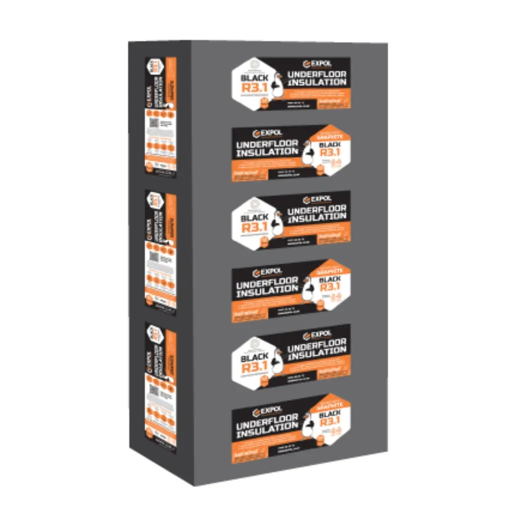 EXPOL R3.1 BLACK UNDERFLOOR 3.36m² 1200 x 560 x 100mm (5PC)