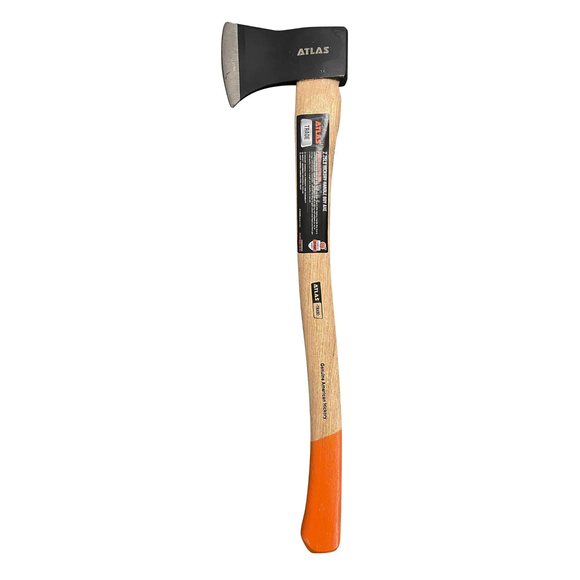 [ATAXE128] ATLAS TRADE 36' MICHIGAN AXE HICKORY HANDLE 3.5LB