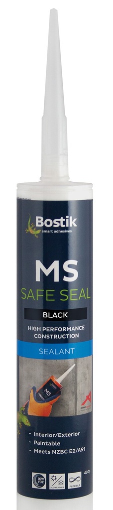 BOSTIK MS SAFE SEAL SELANT BLACK    300G
