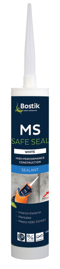 BOSTIK MS SAFE SELANT WHITE         300G