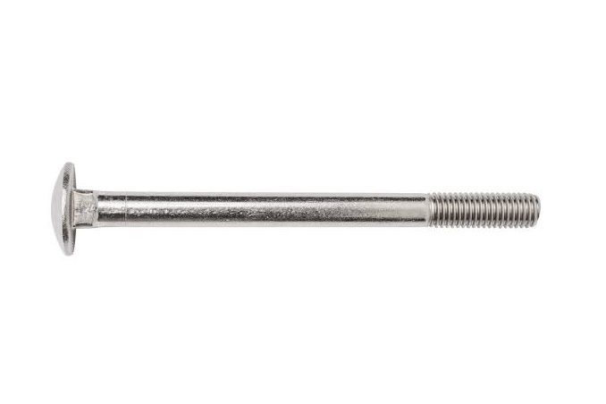 [114538] BOLT COACH   M8 x 100mm STAINLESS (316)