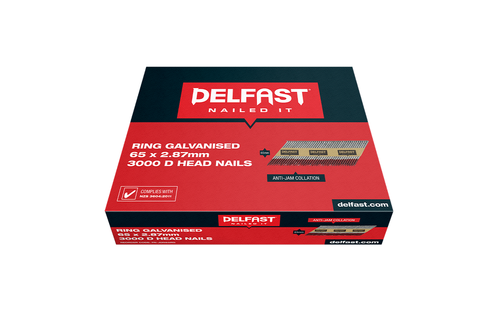DELFAST DH R/SHANK 65 x 2.87mm GALV 3000