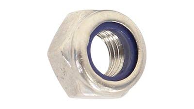 NUTS 16mm NYLOC GALV