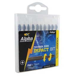 [TBS10NZ] ALPHA THUNDERZONE IMPACT DRIVER SET (10)