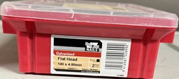 [100400GF2] NAIL 2KG 100 x 4.00mm GALV FLAT