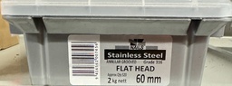 [WAI627] NAIL 2KG  60 x 3.15mm STAINLESS A/GROOVE