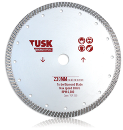 [TMIC400] SAW BLADE TUSK GENERAL PURPOSE 400mm CON