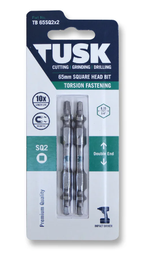 [104697] TUSK TORSION BITS SQ2 65mm 2pc